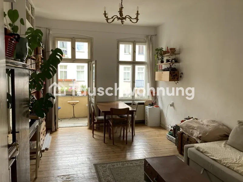 Tauschwohnung: 2-Zi-Altbauwohnung in NK gegen größer (ab 3 Zimmer) — photo 1